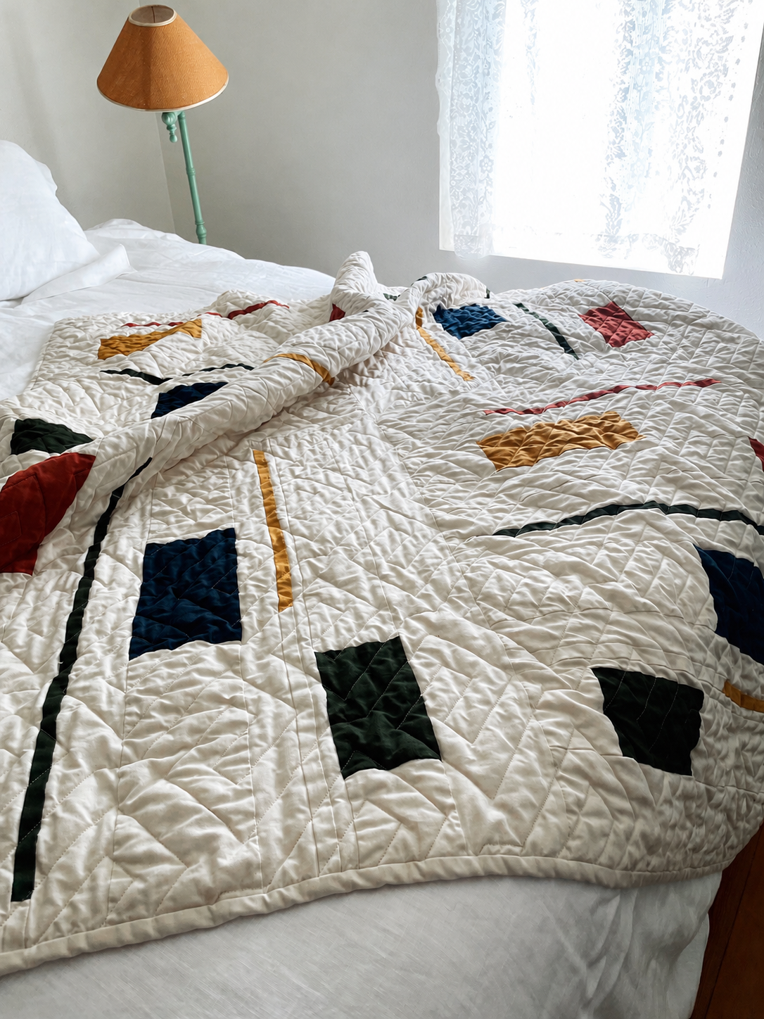 Kindling Scatter Modern Quilt Pattern | Beginner-Friendly