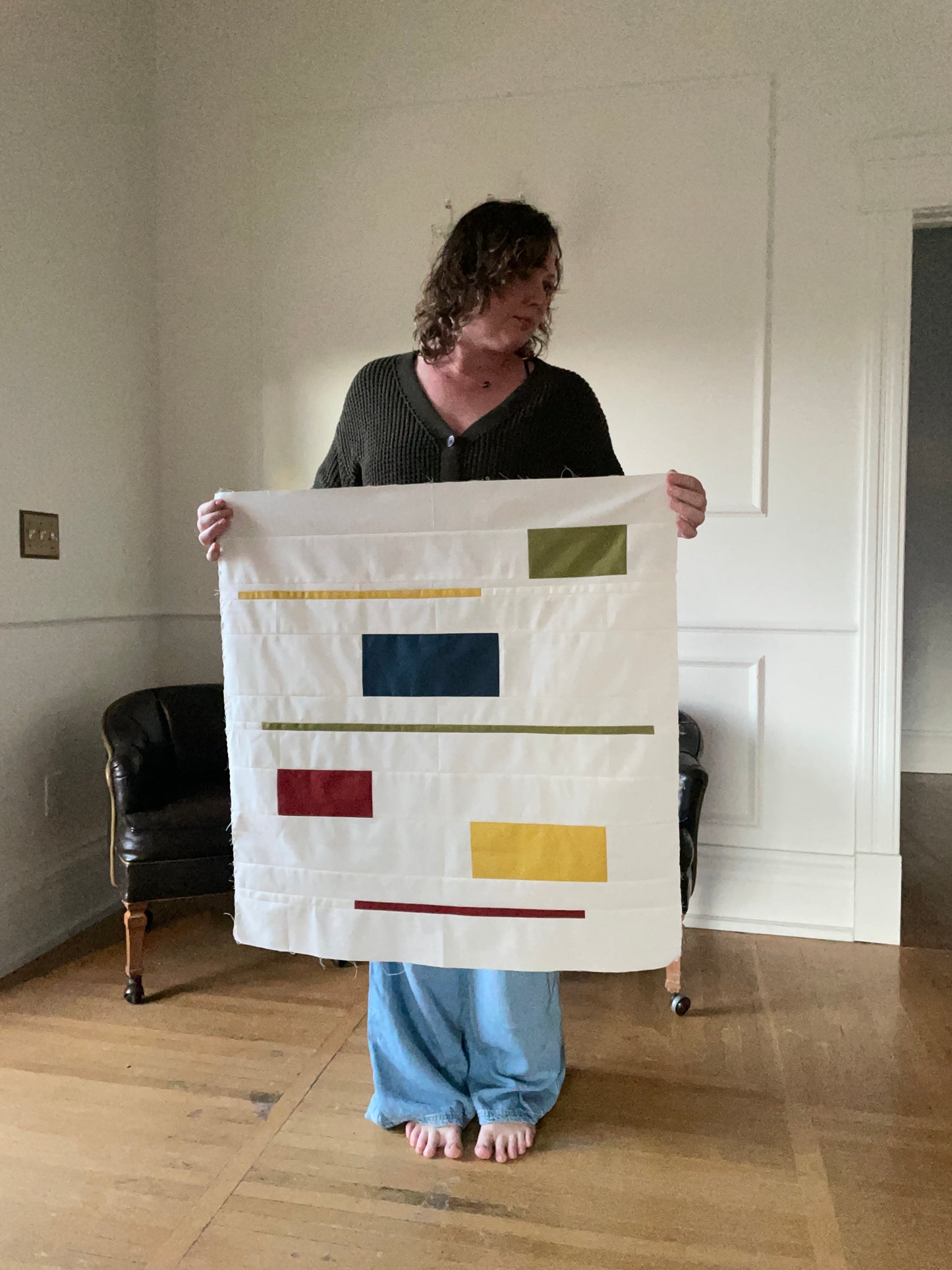 Kindling-Scatter — Modern Cabin Quilt Pattern (Repeating Block Quilt Edition)